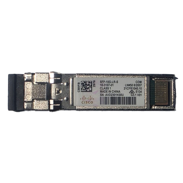 Cisco SFP-10G-LR-S 10GBASE-LR SFP+ Transceiver Module with Hologram