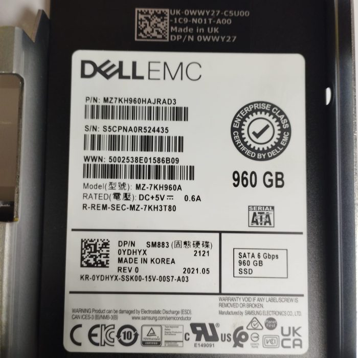 Dell 960GB SSD